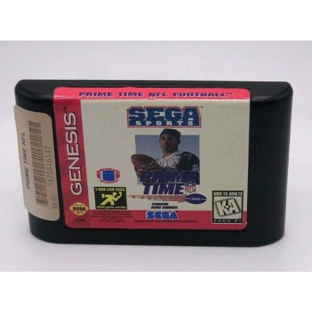 Prime Time NFL Starring Deion Sanders (Sega Genesis, 1995)